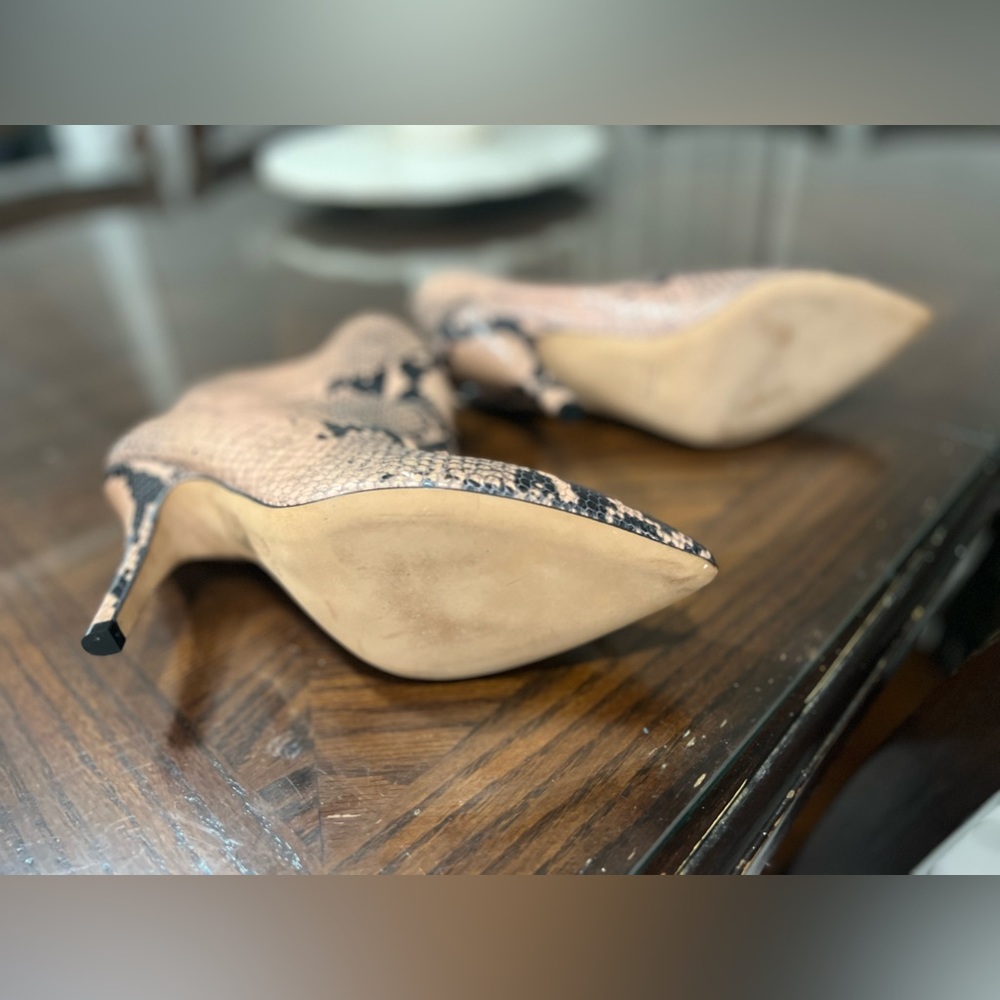 Pink Python Paris Texas Booties - image 8